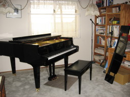 Piano in new location